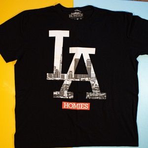 Homies Black Graphic XL T-shirt